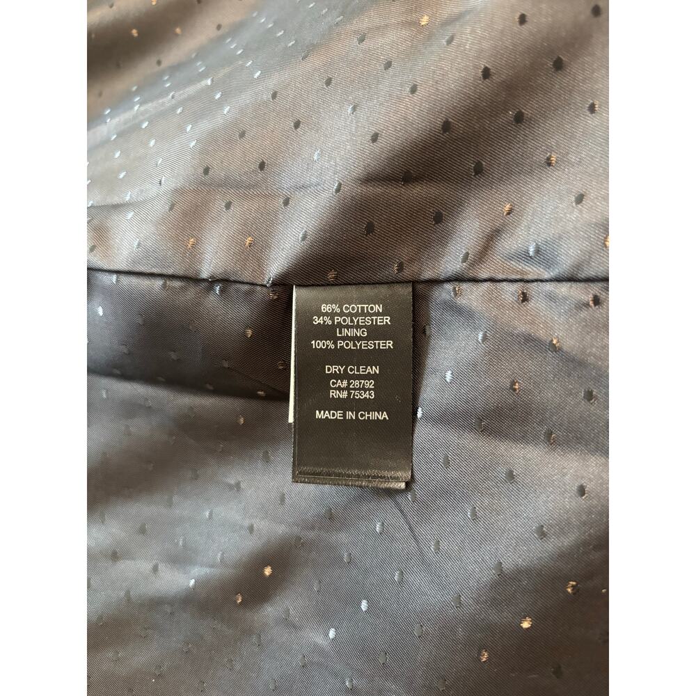 STAUD GINGHAM COTTON BLEND BLAZER NWOT SIZE LARGE - Picture 11 of 12